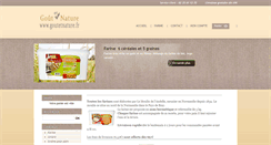 Desktop Screenshot of goutetnature.fr