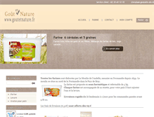 Tablet Screenshot of goutetnature.fr