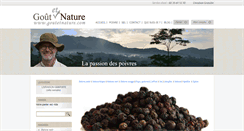 Desktop Screenshot of goutetnature.com